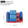 MECCANIXITY 4 Pcs DC 5V 2 Channel Relay Module Switch