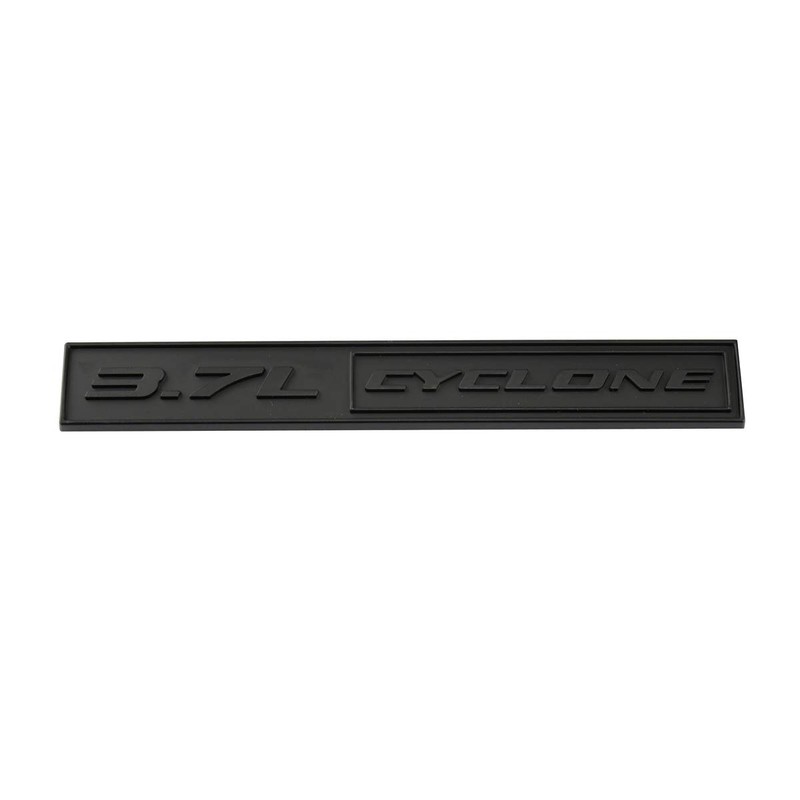 1pcs 3.7L Cyclone Emblem Replacement for 2011-2020 Mustang V6 3.7L