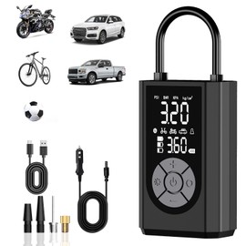 Tire Inflator Portable Air Compressor Air Pump For Car Tires Bicycle Motorcycle Ball