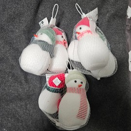 Target Christmas Bullseye Snowman Family Set of 3 (3 bundles=9 snowmen)