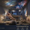 KoudHug 2-in-1 Galaxy Projector Night Light,USB Portable Starry Sky Night