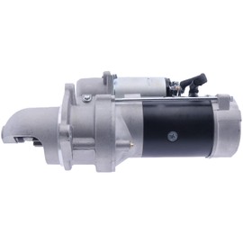 YQABLE 12V 10T Starter 3901365 3604648 8033340 Compatible for Cummins Engine 4BT3.9 6BT5.9 4B 6B Skytrak Telehandler 6036 6042 8042 10042 10054