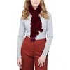 PG6 Real Rabbit Fur Scarf Warm Neck Wrap