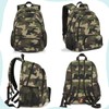 LOMBARDIDEN Kids Backpack for Boys - Green Camouflage School Backpack