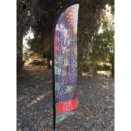 Unbranded/Generic FEATHER FLAG "CHRISTMAS TREE FOR SALE"