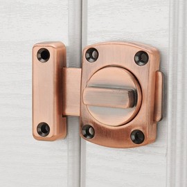 Rotary Swing Door Lock (Bronze) Door Latch