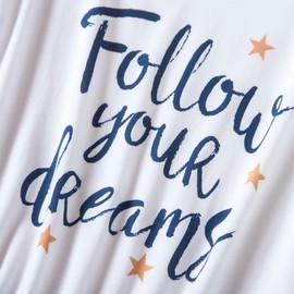 SISKIN Womens Pajama Sets - Capri Pajamas for Women Set Plus Size Sleepwear Tops with Capri Pants Summer Pjs Sets Blue White - your dream M