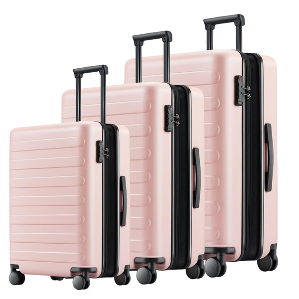 NINETYGO Luggage Sets 3 Piece, Carry On Luggage Airline Approved,