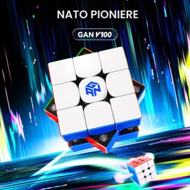 GAN V100 Maglev UV Cubo di Velocità Professionale Speed cube 3x3