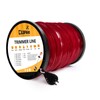Cluparis 5-Pound Heavy Duty Square Trimmer Line .155-inch-by-492-ft Commercial String