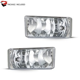 SPIEGEER - Conjunto de luces antiniebla para Chevy Silverado 2007, 2008, 2009, 2010, 2011, 2012, 2013, 2014, 2015, kit de repuesto para avalancha 2007-2013, Suburban 2015-2020 con H16 12V 19 W