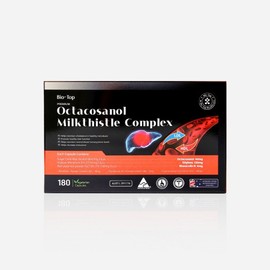 Biotop Complex Octacosanol Milk Thistle Policosanol 67mg + Silymarin 130mg + Red Yeast 4mg + Vitamin B2 + Vitamin B6 + Vitamin B12 Policosanol, 6 months 180 capsules, 30 tablets, 3 units / 바이오탑 복합 옥타코사놀 밀크씨슬 폴리코사놀 67mg + 실리마린 130mg + 홍국 4mg + 비타민B2 + 비타민B6 + 비타민B12 Policosanol, 6개월 180캡슐, 30정, 3개