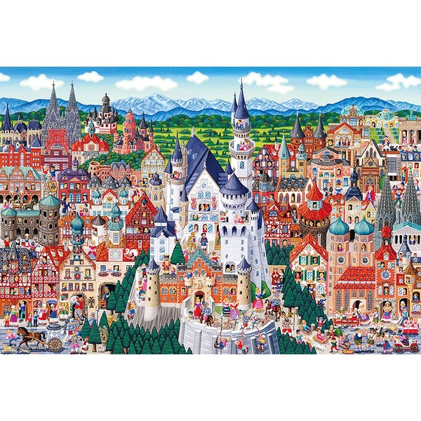 Beverly M81-622 1000 Micropieces, German Famous Places, 10.2 x 15.0
