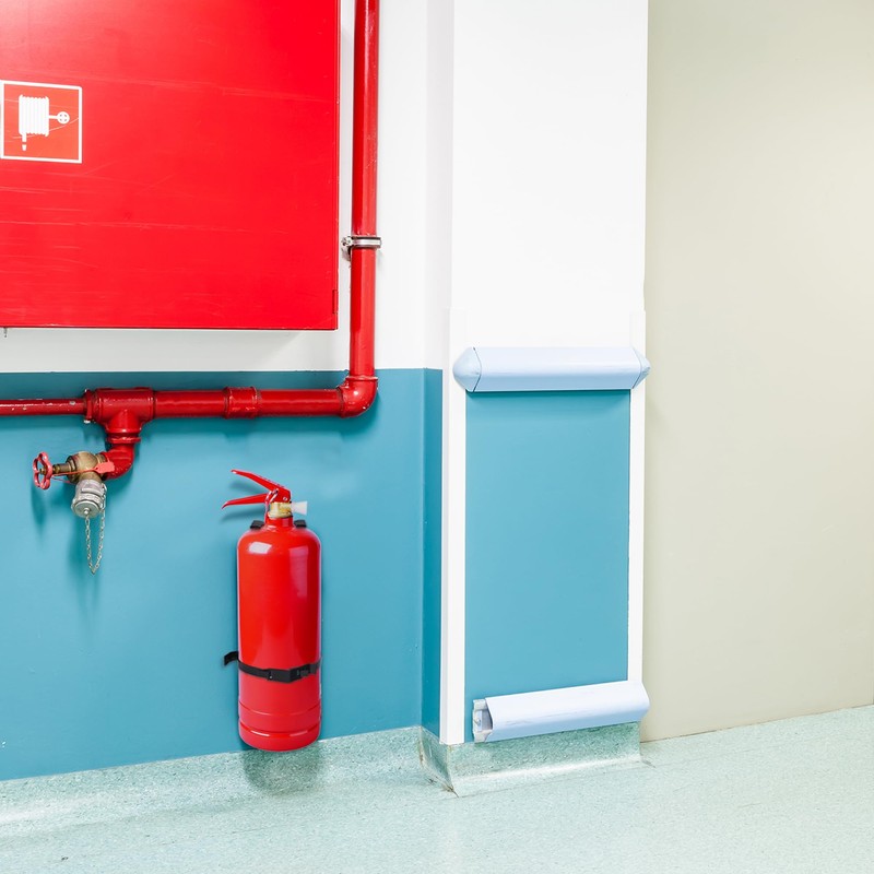 2 Pack Fire Extinguisher Brackets, 5 LB Fire Extinguisher Wall