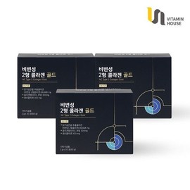 Vitamin House Non-denatured type 2 collagen gold 3 boxes (2026-09-01) None / 비변성 2형 콜라겐 골드 3박스 (2026-09-01) 없음