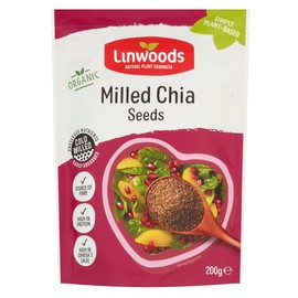 LINWOODS Milled Chia Seeds 200g (PACK OF 12)
