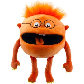 The Puppet Company Baby Mosters Orange Monster Hand Puppet