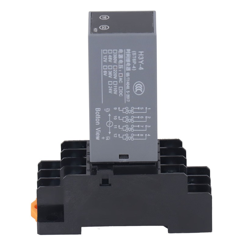 Delay Relay 4 Channel Digital Display Multifunctional Time Delay Relay