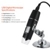 1000X Magnification USB Digital Microscope with Stand Magnifier with 8-LED