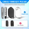 QBUC for KIA Key Fob Cover with keychian,TPU Protection Key