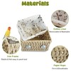 PandaPetals Bird Nest Bed Parrot House with Liner Hanging Bird
