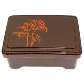 The Eel Plush Double Pearl 若竹 Inside Vermillion Coating [18.7 x 13.7 x 8.5 cm] ABS Resin (7 – 552 – 8) Kagurazaka Inn 和食 Charger Restaurant Commercial