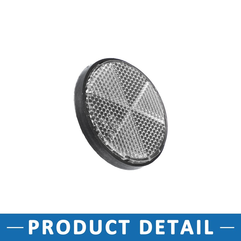 A ABSOPRO M6x1.0 Universal Screw Mount Reflective Warning Reflector for