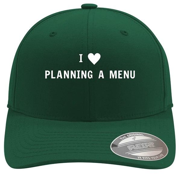 I Heart Love Planning A Menu - Soft Flexfit Baseball