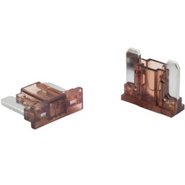 SeKi Mini LP Low Profile Blade Fuse 7.5 A Brown Car Fuse 58 V/DC Blade Fuse Boat Trailer Truck Caravan Pack of 5
