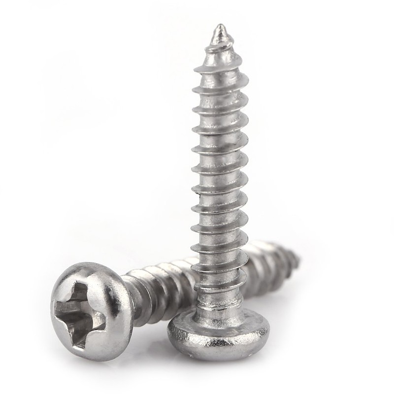 Pack of 200 SS Grade 304 Stainless Steel M3 Self-Tapping