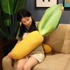 Whlo4U Corn Plush Pillow, Corn Stuffed Pillow,Food Plush Pillow,Home Decoration