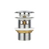 Brass Freestanding Tub Drain, Pop Up Freestanding Tub Drain Plug,
