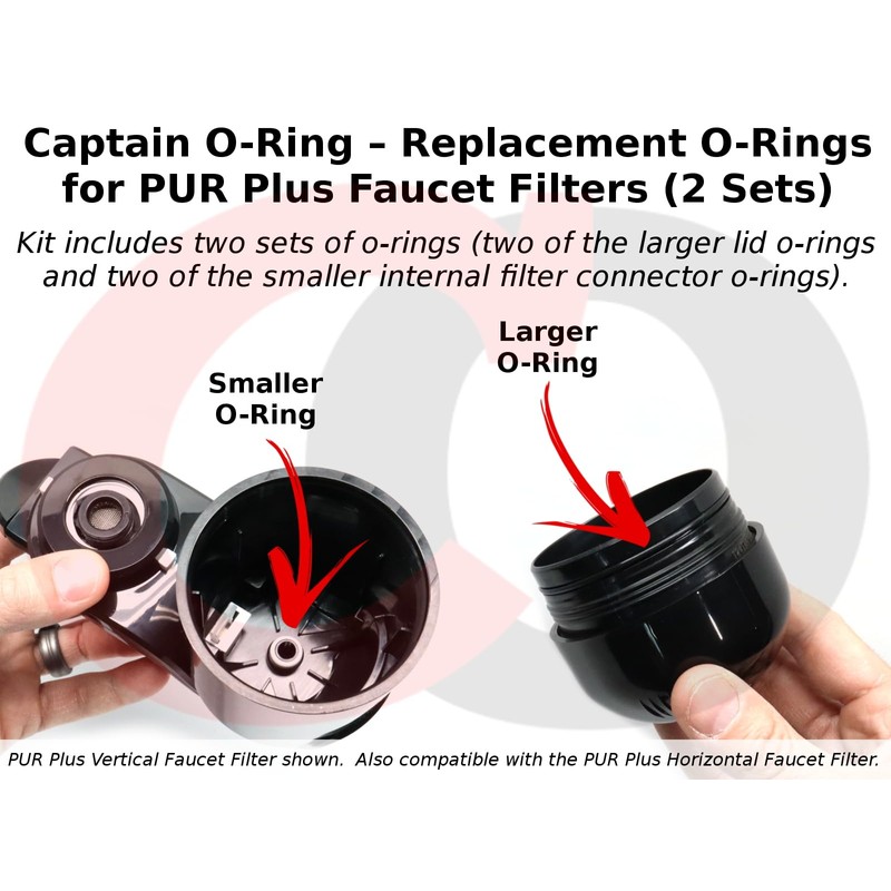 Captain O-Ring – Replacement O-Rings for PUR Plus Sink Faucet