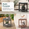 BEKVEM Corner Shower Stool for Inside Shower, HDPE Waterproof Shower