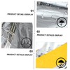 Kisangel 2pcs Portable Emergency Tube Tent Windproof Survival Shelter for