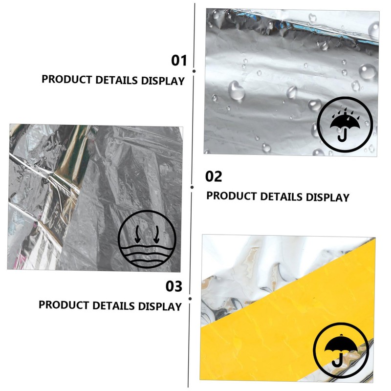 Kisangel 2pcs Portable Emergency Tube Tent Windproof Survival Shelter for