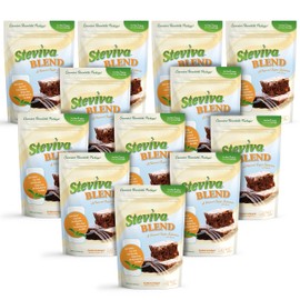 Steviva Blend - Erythritol, Stevia Blend NonGMO Low Carb Sweetener (1 lb bags / 12 pack)