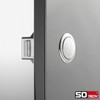 SOTECH Push-Lock Midi Push Button Diameter 23 mm Stainless Steel