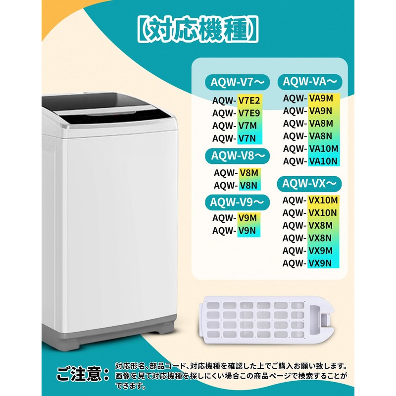 Aqua Washing Machine Lint Filter for Aqua (AQUA) LINT-52 Sanyo