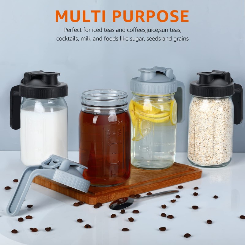 Jrssae Cold Brew Coffee Maker - 32oz Cold Brew Pitcher