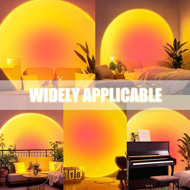 AMFUN Sunset Lamp-Red