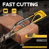 TOLESA Demolition Masonry Reciprocating Saw Blades 12-Inch, Carbide Blades for