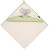 Morgenstern Children's Hooded Towel 100 x 100 cm Koala Green