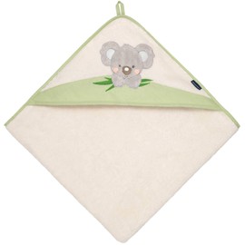 Morgenstern Children's Hooded Towel 100 x 100 cm Koala Green
