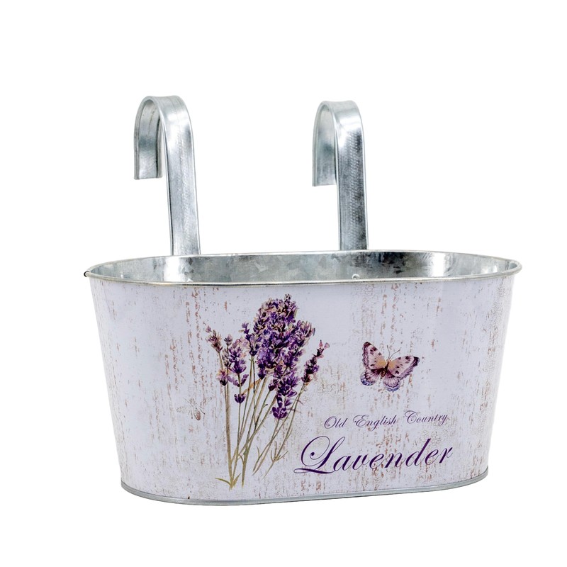 DARO DEKO Metal Hanging Pot with 2 Handles - 23