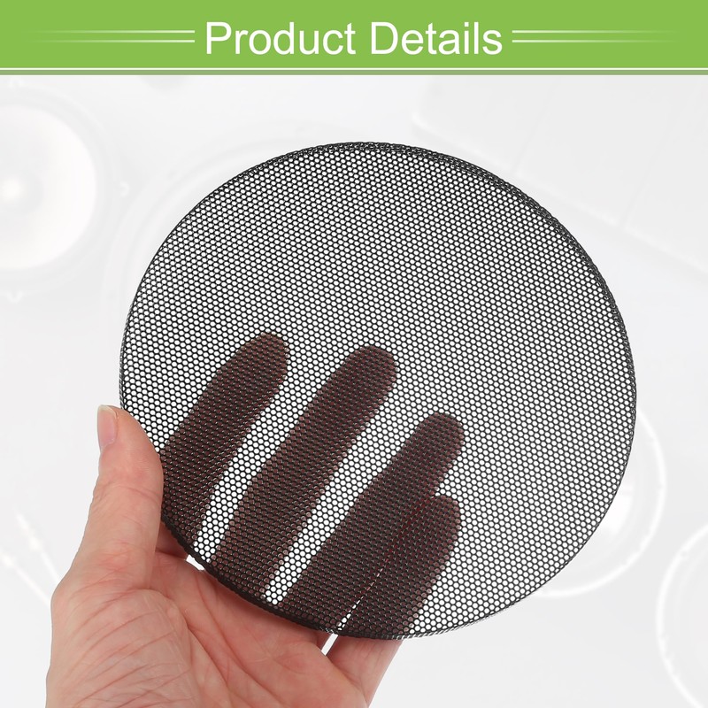 X AUTOHAUX Universal 5.5 Inch Speaker Grills Mesh for Audio