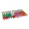 14Pcs Luminous Squid Hook Lure 8cm Artificial Shrimp Shape Fishing