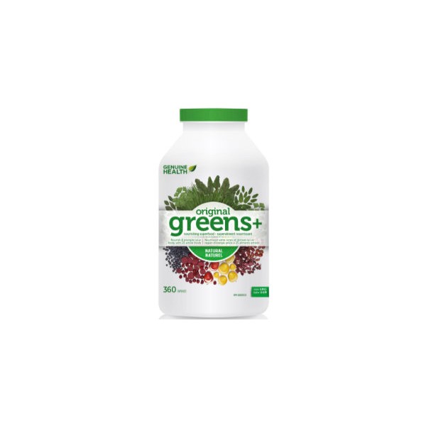 Genuine Health Greens+ - 360 Caps