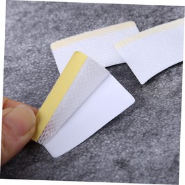 Outanaya 160pcs Arc-shaped Eyelash Removal Pads for Makeup Practical Cream Cleaning Cushions for Beauty Salons and Personal Use Compact and Convenient Makeup Remover Tools