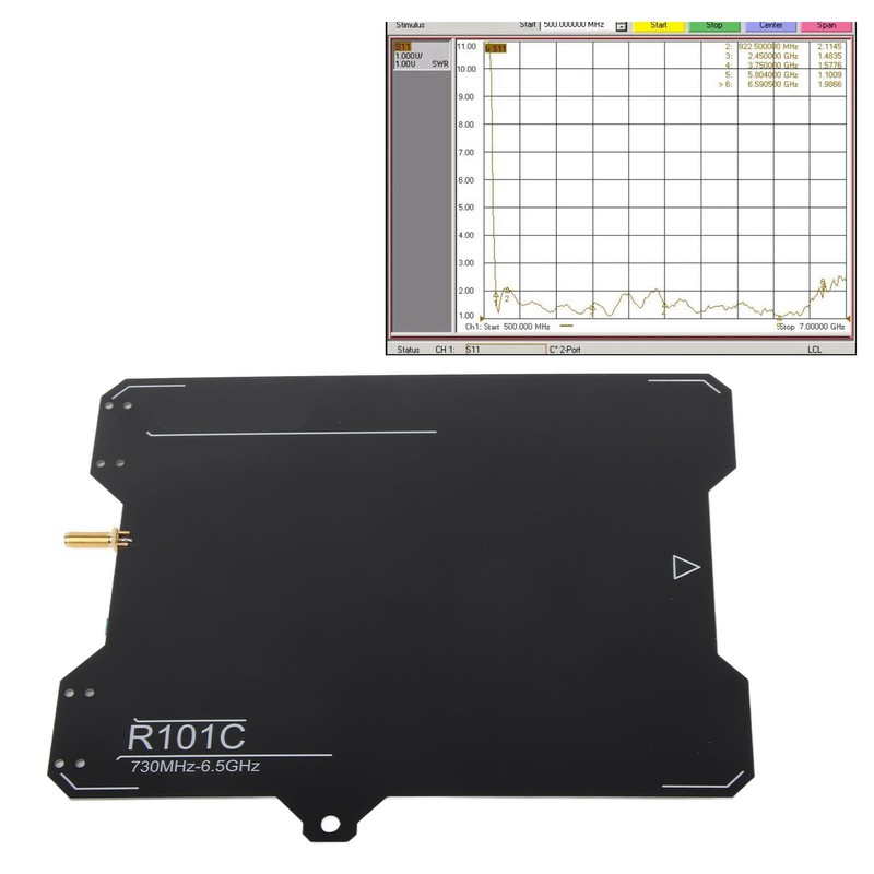 730MHz to 6.5GHz Wideband Directive Antenna High Gain PCB R101C